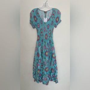 Alquema Aqua Galaxy Spring Dress! NEW! 6